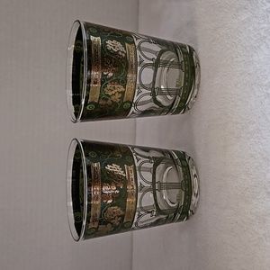 Cera Vintage Cora Roman Arch Old Fashion Set of 2 Glasses